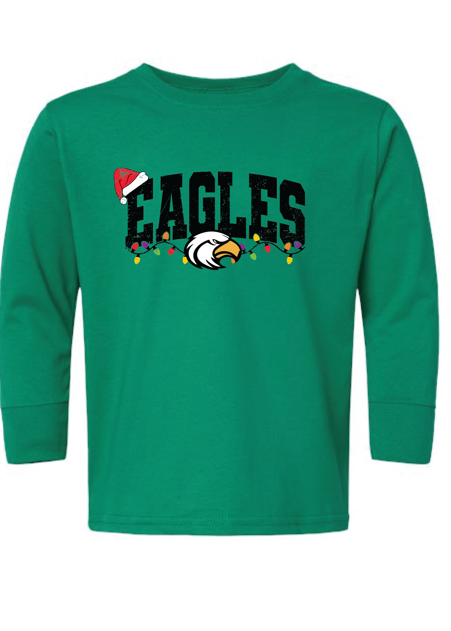 Christmas Varsity Eagles Long Sleeves