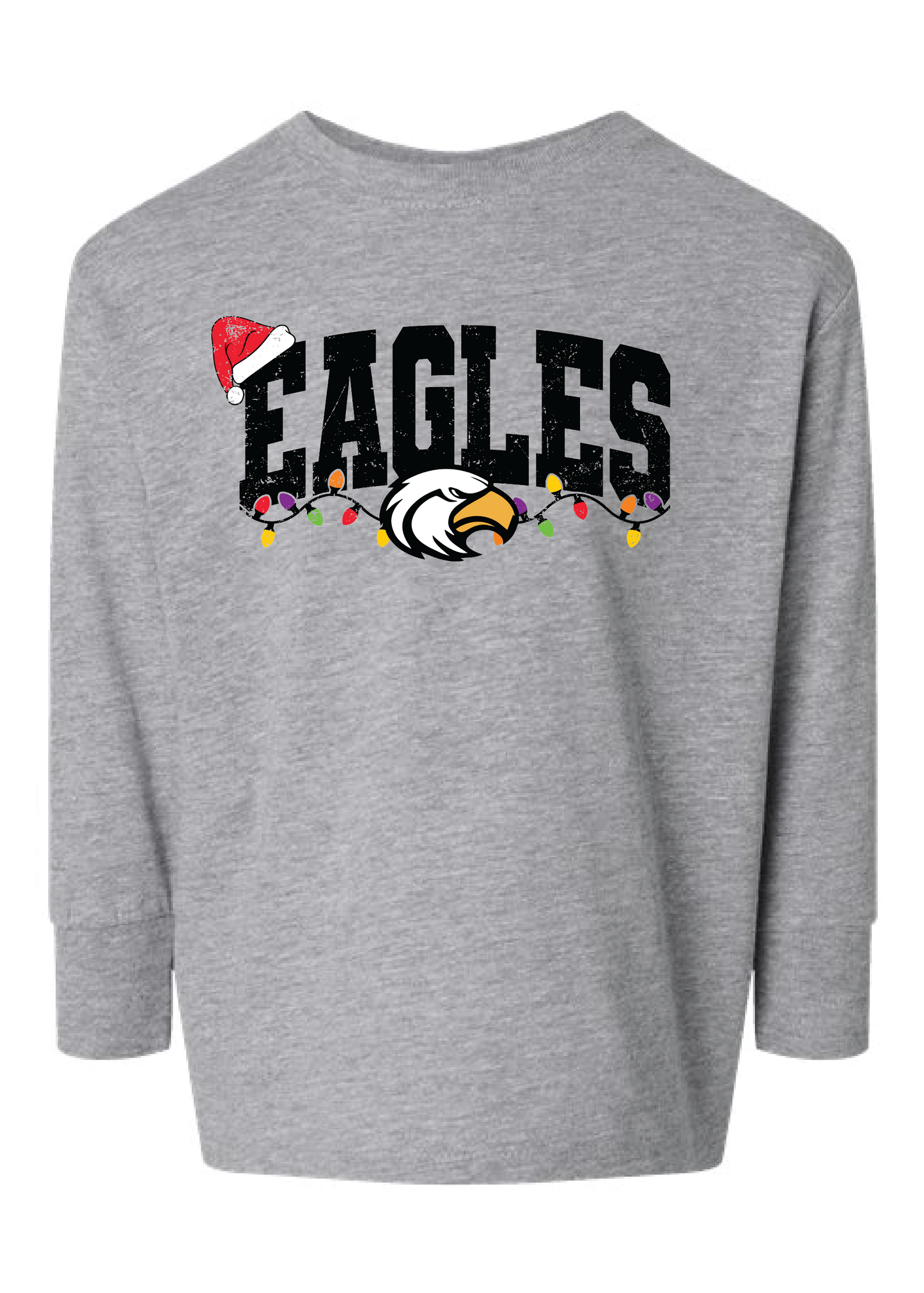 Christmas Varsity Eagles Long Sleeves