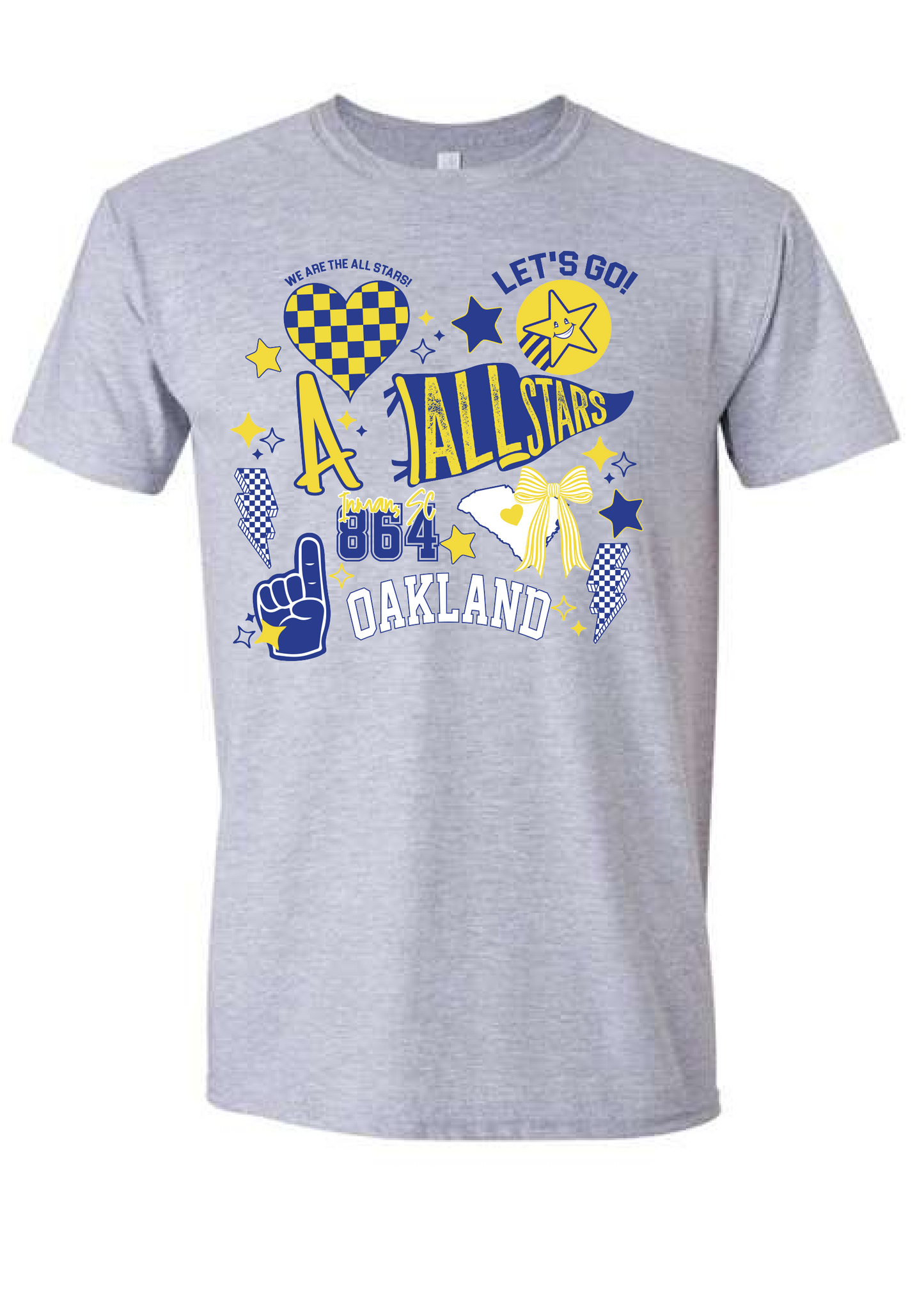 Oakland Allstars #1 FAN Collage Tee