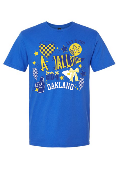 Oakland Allstars #1 FAN Collage Tee