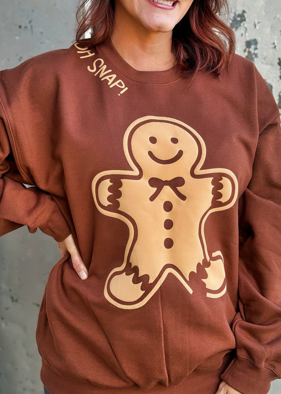 OH SNAP PUFF SWEATSHIRT