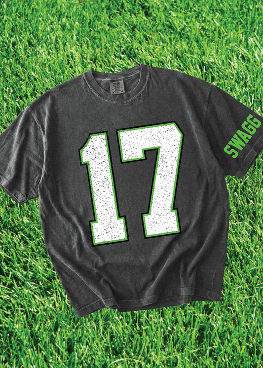 OVERSIZED NUMBER COMFORT COLOR TEE