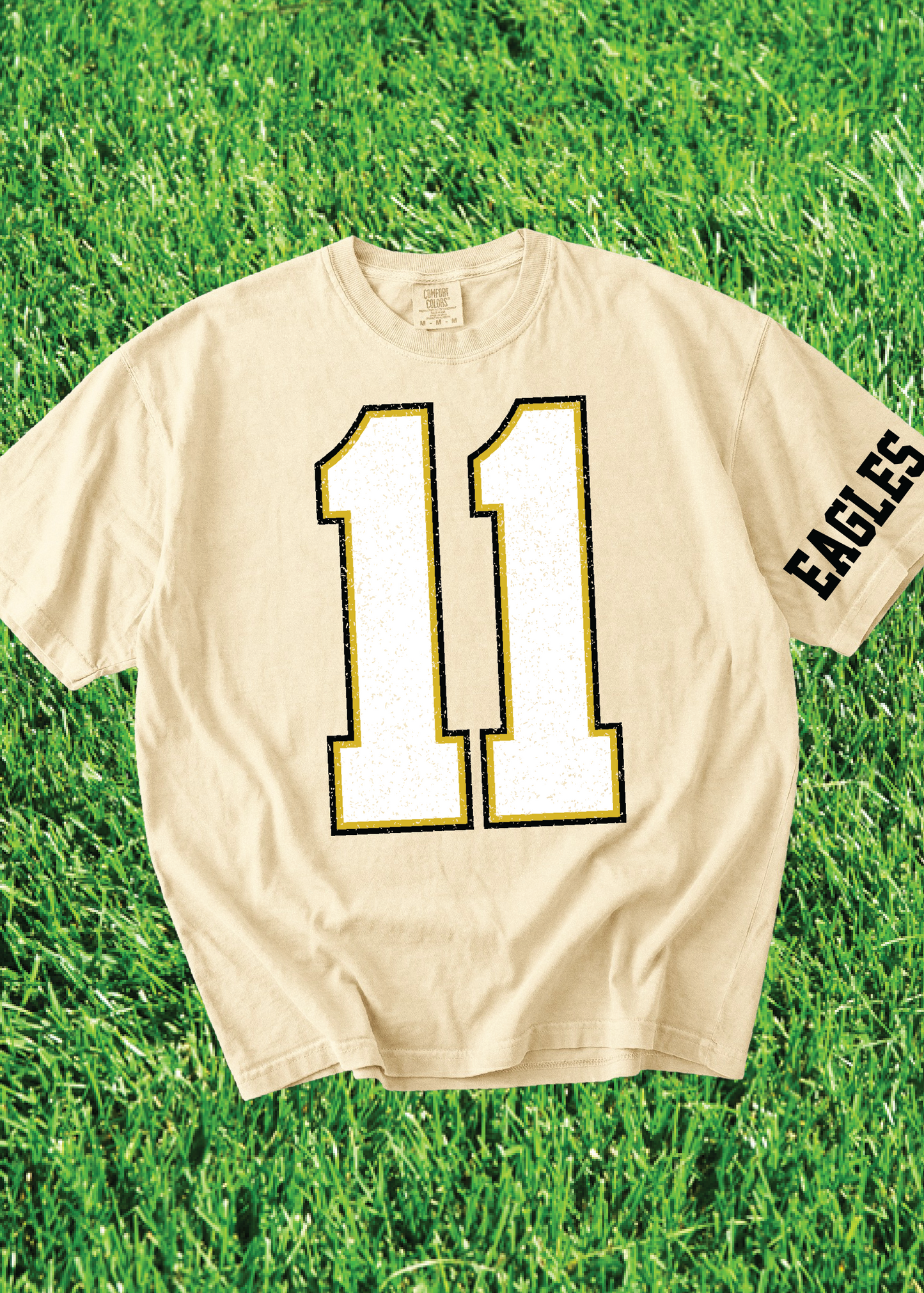 OVERSIZED NUMBER COMFORT COLOR TEE