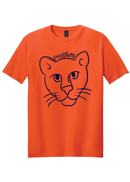 Panthers Doodle Mascot Tee