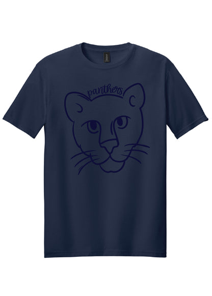 Panthers Doodle Mascot Tee