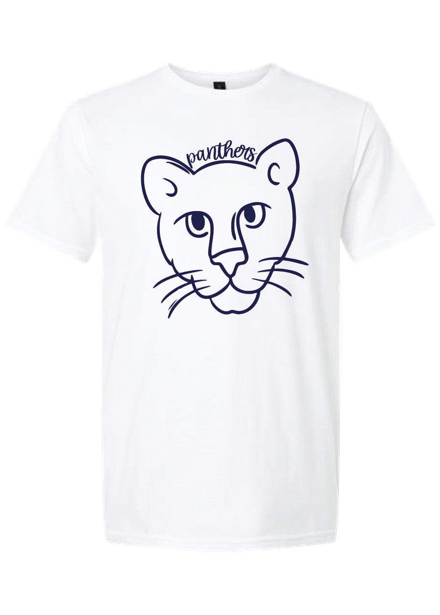 Panthers Doodle Mascot Tee