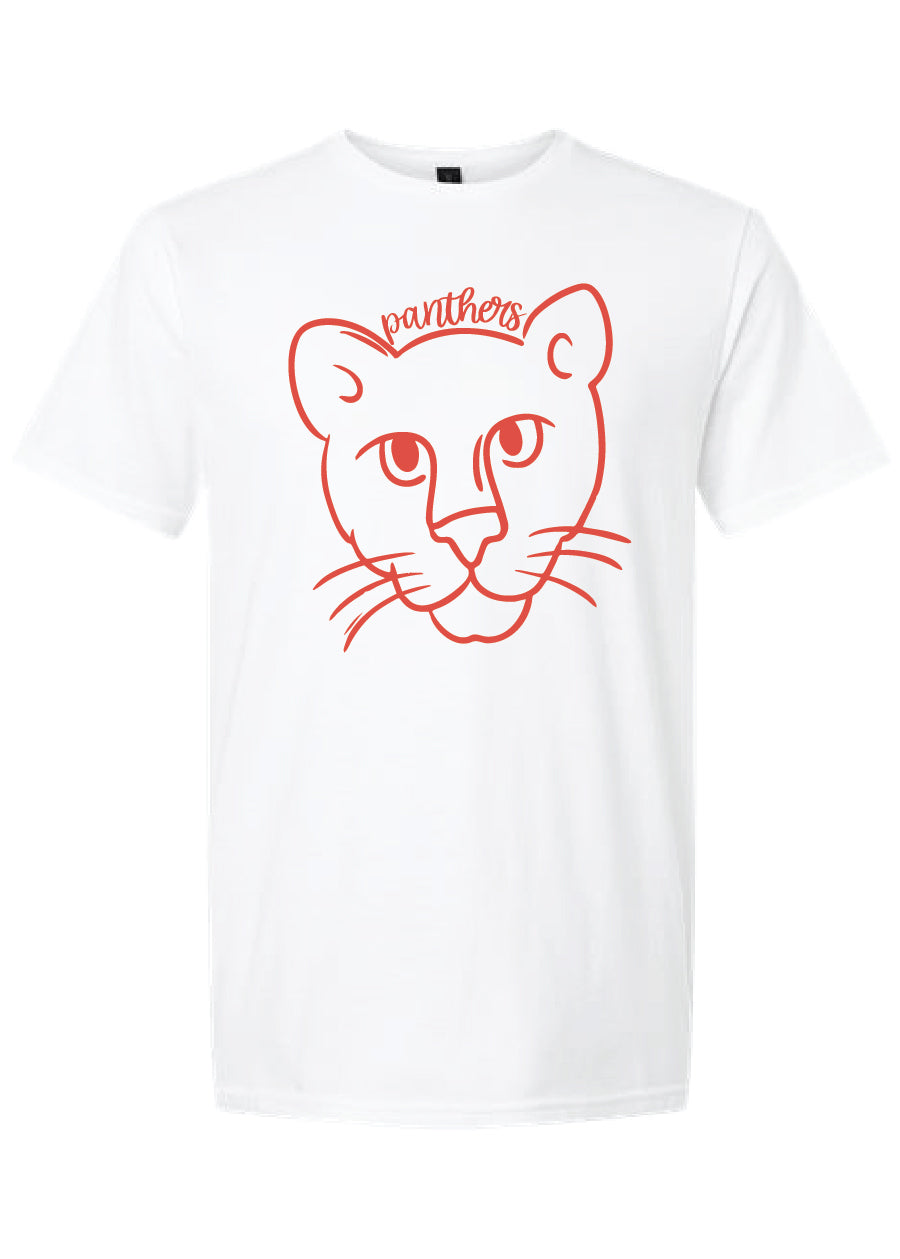 Panthers Doodle Mascot Tee