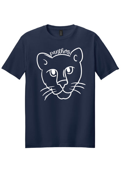 Panthers Doodle Mascot Tee
