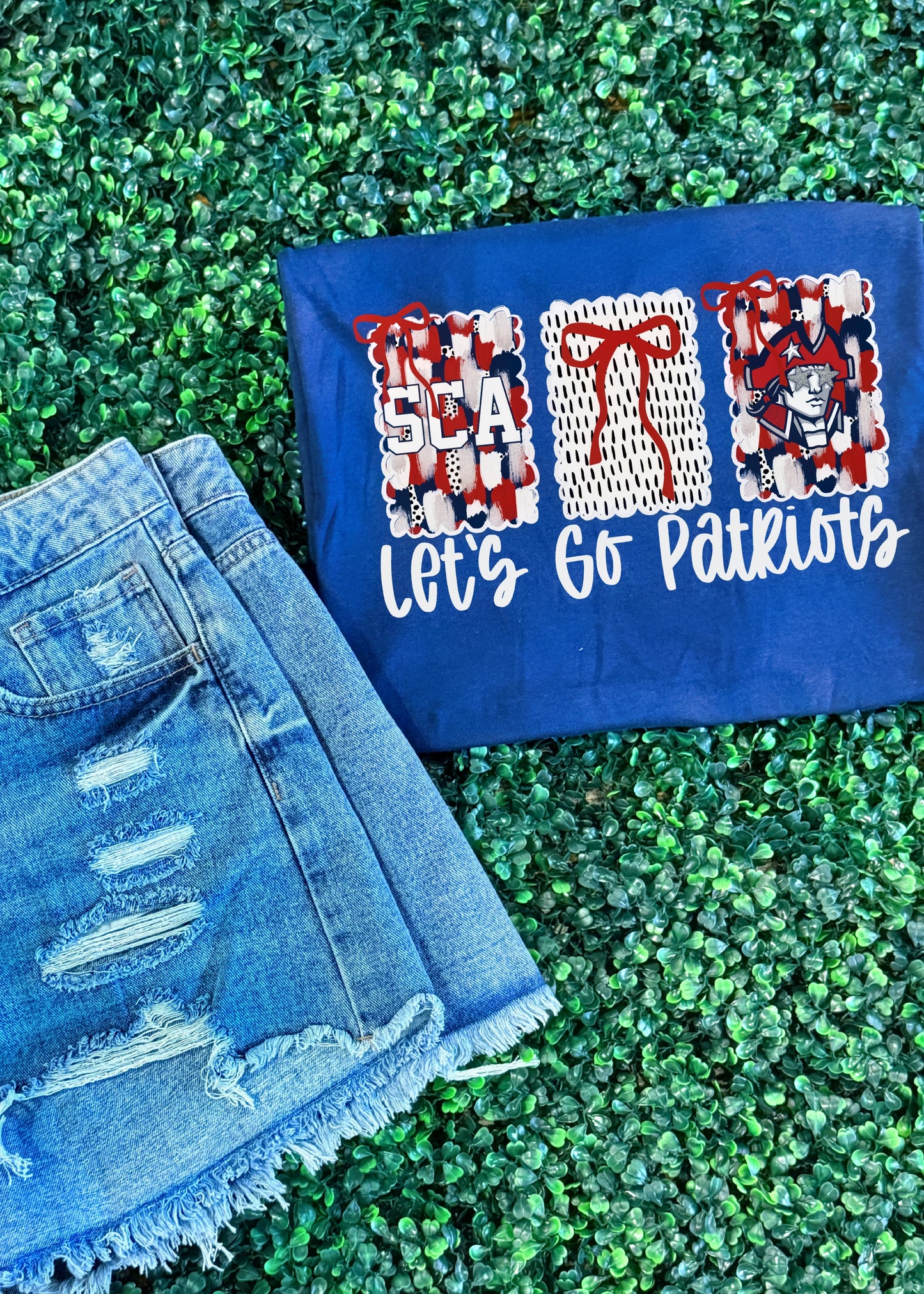 Customized Brushstroke Team Graphic Tee