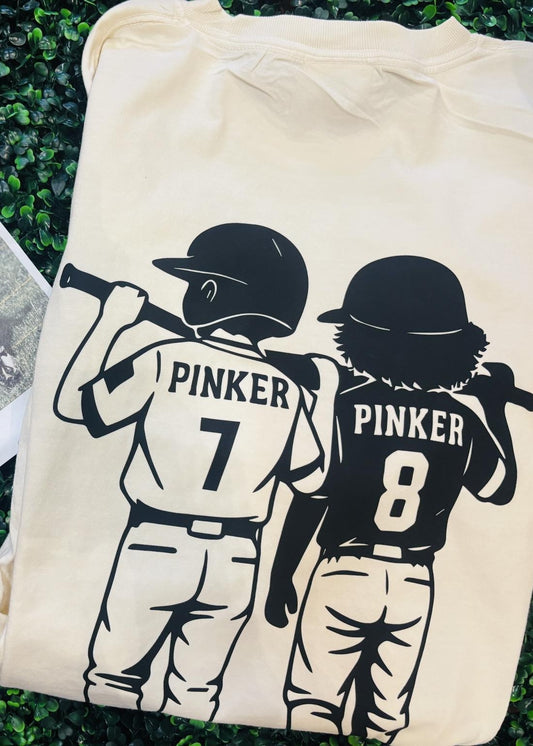 CUSTOM SPORTS FIGURE COMFORT COLOR TEE