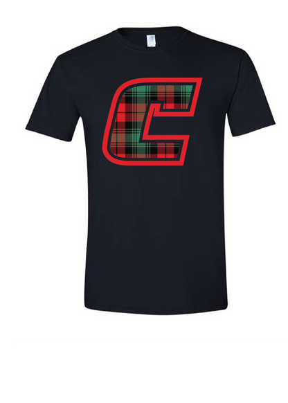 Christmas Plaid Tee