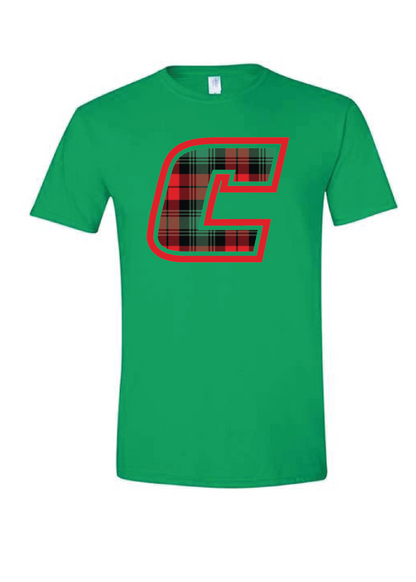 Christmas Plaid Tee