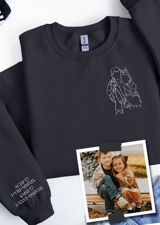 Keepsake Silhouette Portrait Sweatshirt