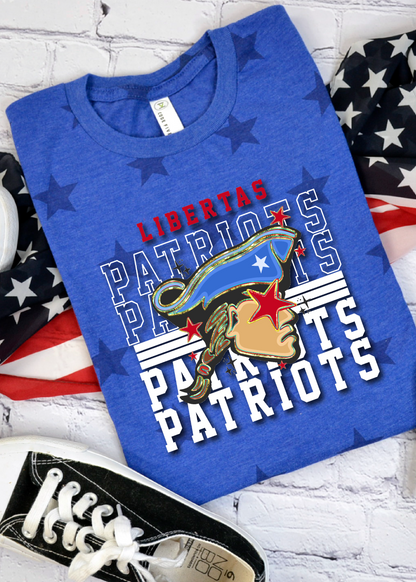 Stacked Team Mascot Star Graphic Tee