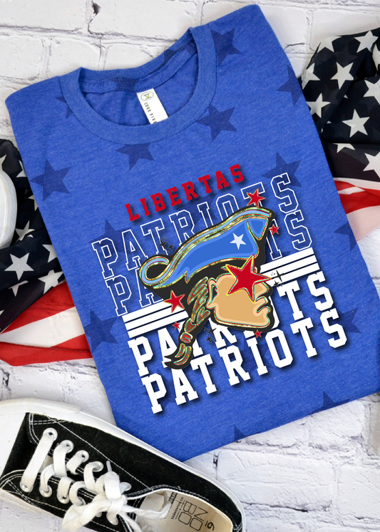 Stacked Team Mascot Star Graphic Tee