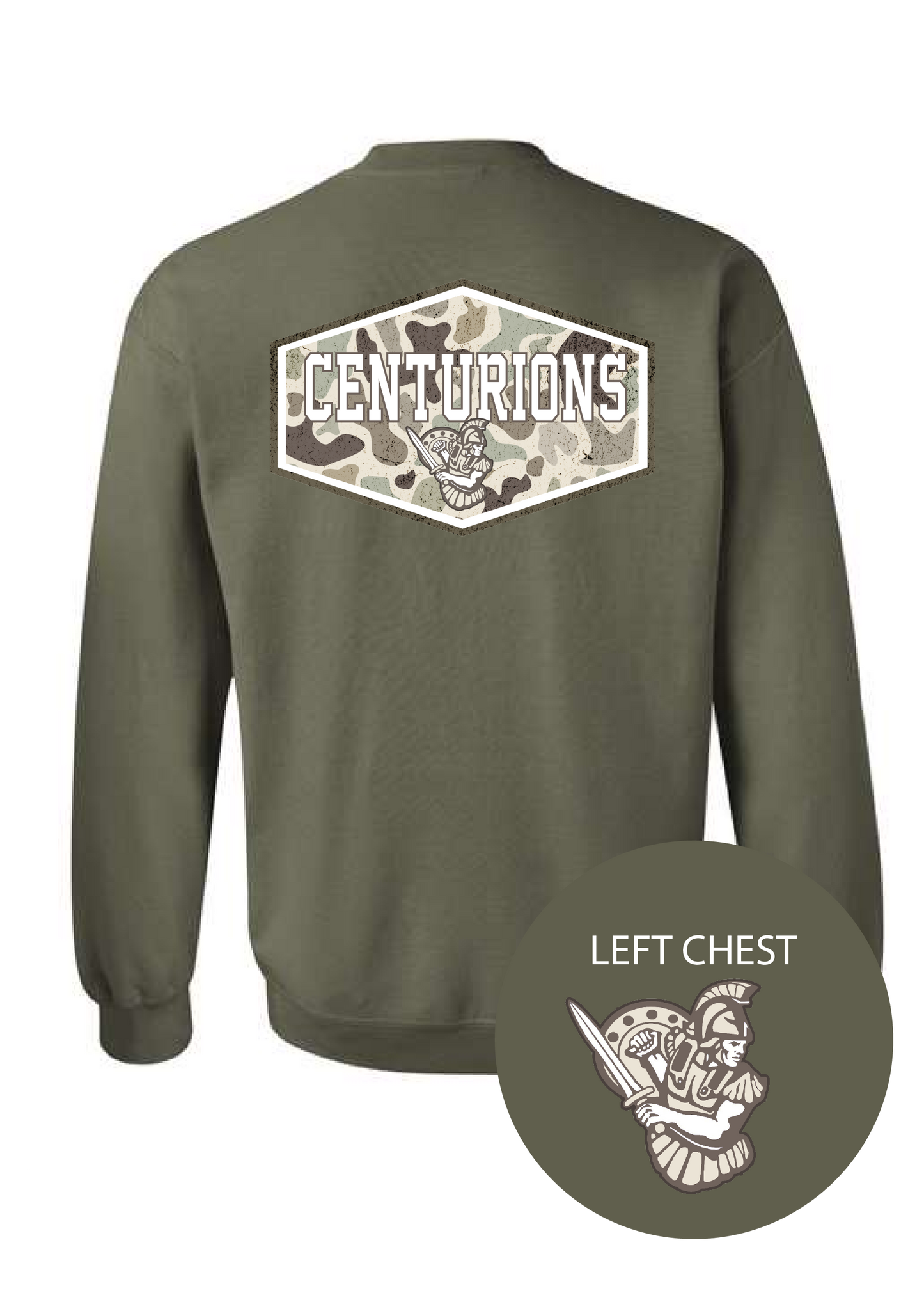 Duck Camo Frame Sweatshirt