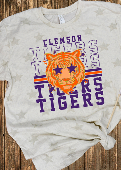 Stacked Team Mascot Star Graphic Tee