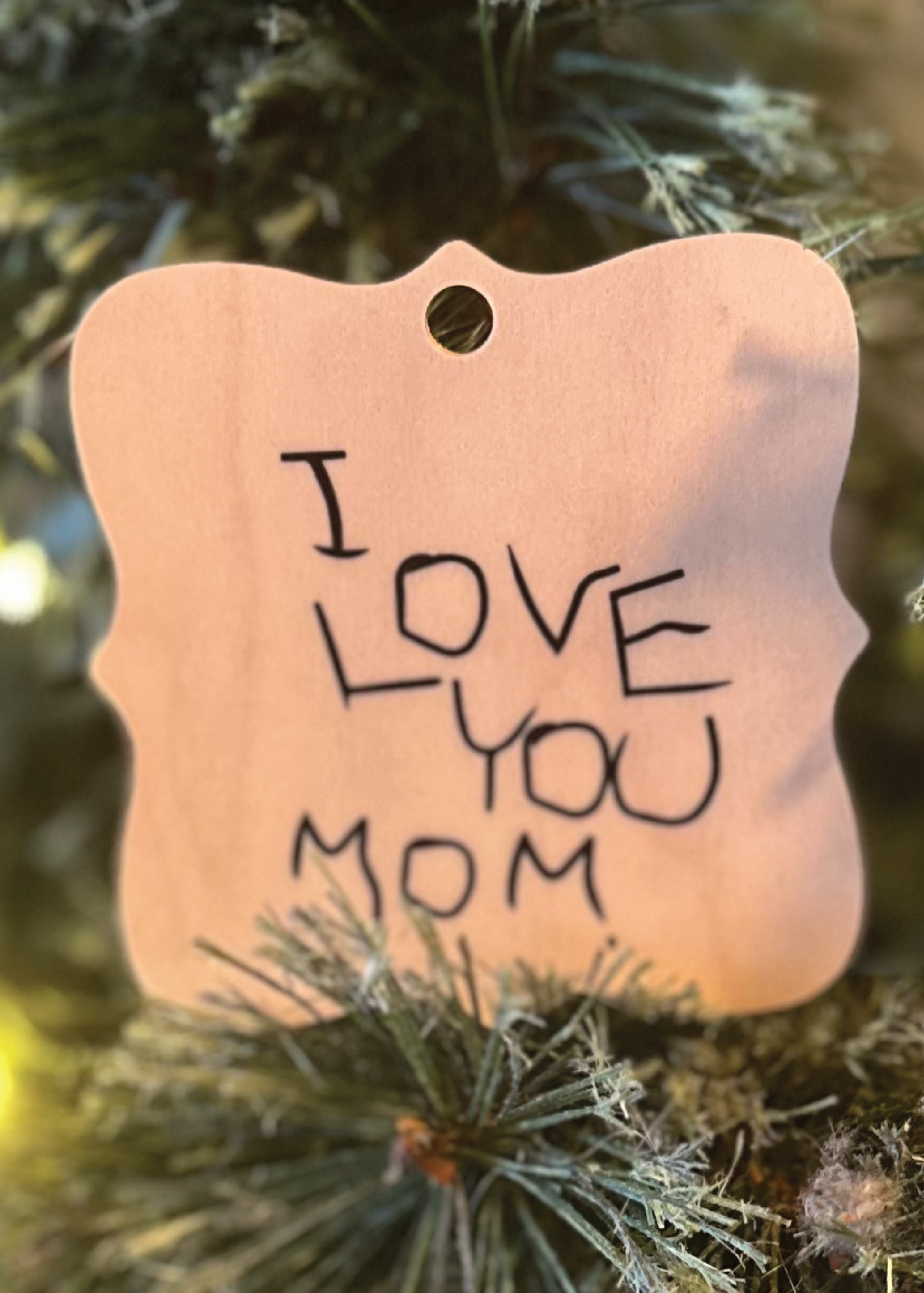 Handwritten Keepsake Ornament