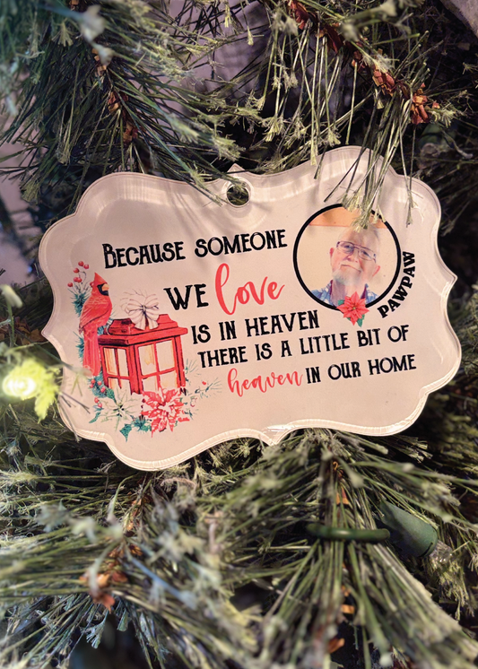 In Memory Of Keepsake Ornament