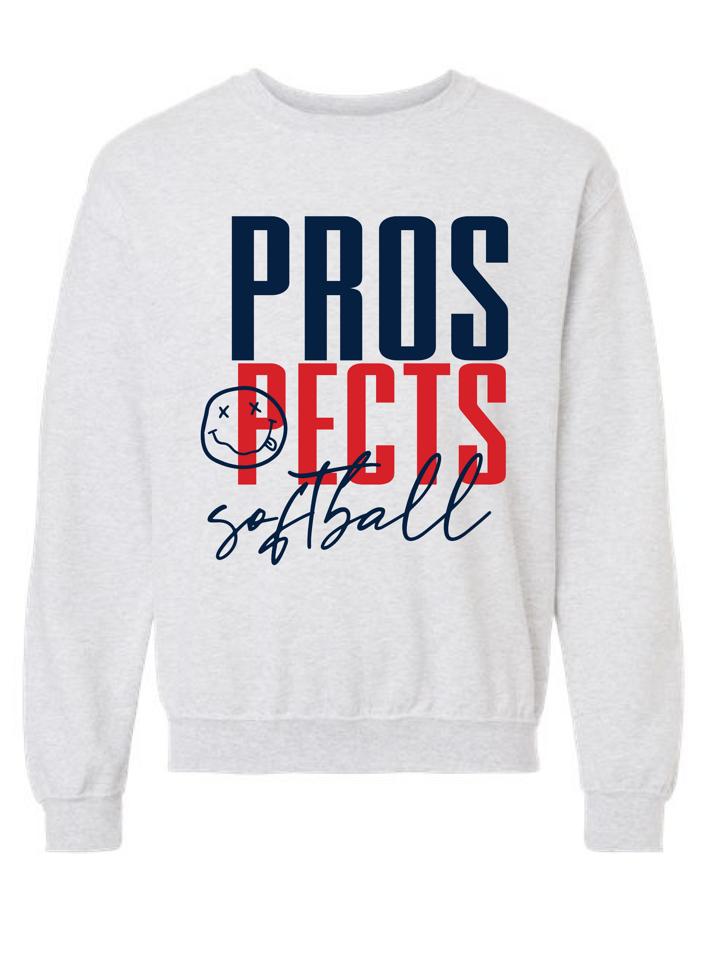 PROSPECTS MODERN SMILEY SWEATSHIRT