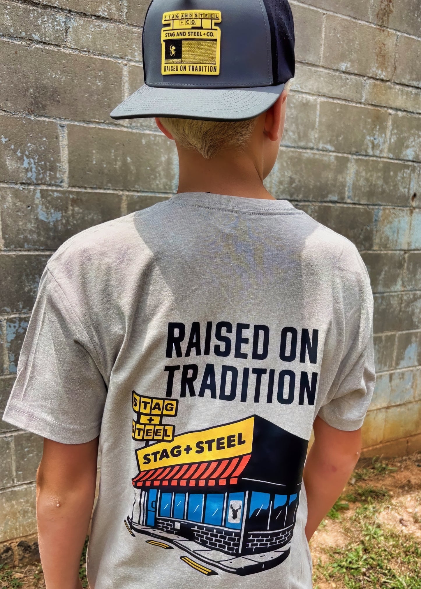 Raised on Tradition Stag Tee