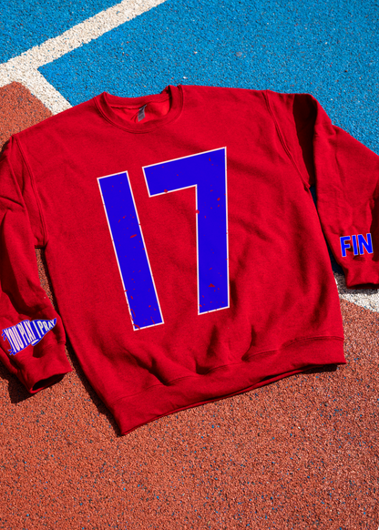 Sports Number Custom Sweatshirt
