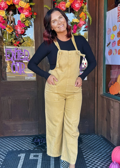 Washed Knot Jumpsuit