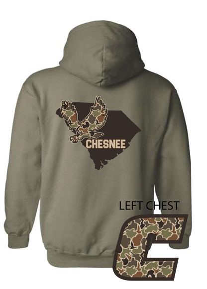 SC Eagles Duck Camo Hoodie