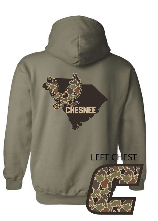 SC Eagles Duck Camo Hoodie