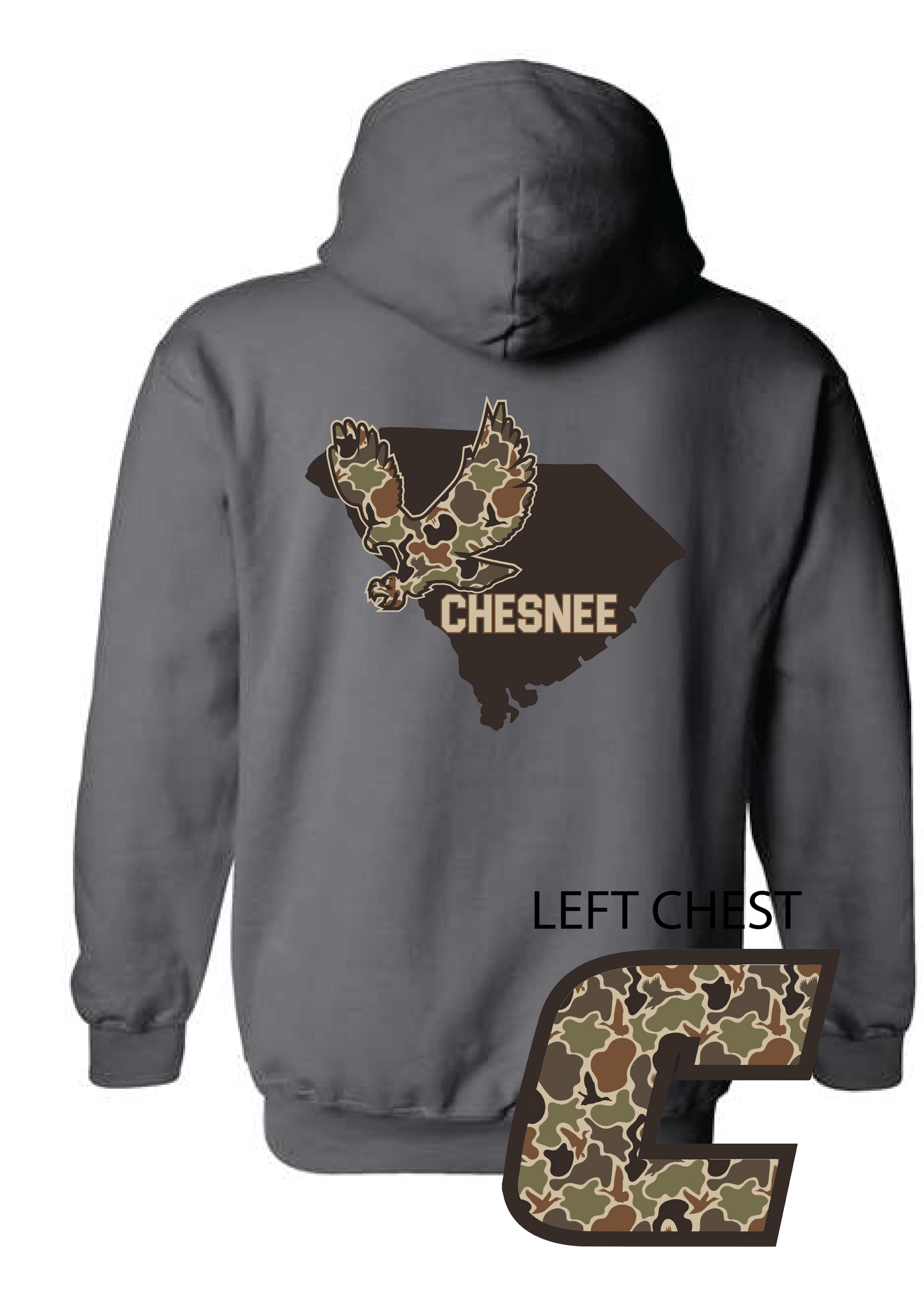 SC Eagles Duck Camo Hoodie