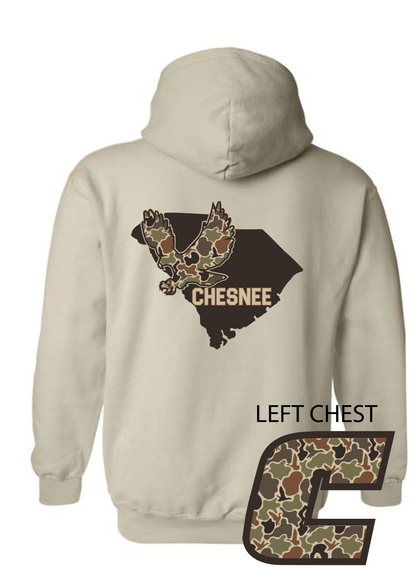 SC Eagles Duck Camo Hoodie