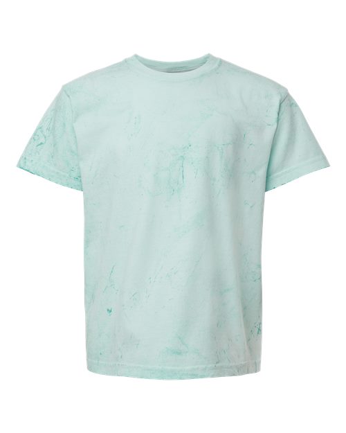 Comfort Color Color Blast He Is Risen Puff Tee
