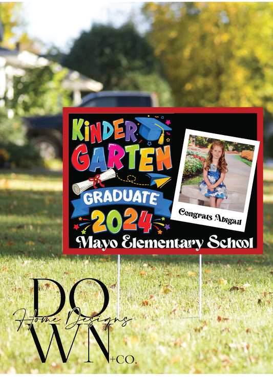 K5 GRAD Custom Yard Sign 24X18