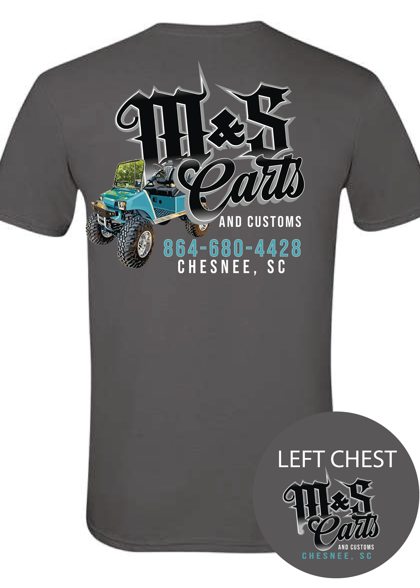 M&S Custom Cart Graphic Tee