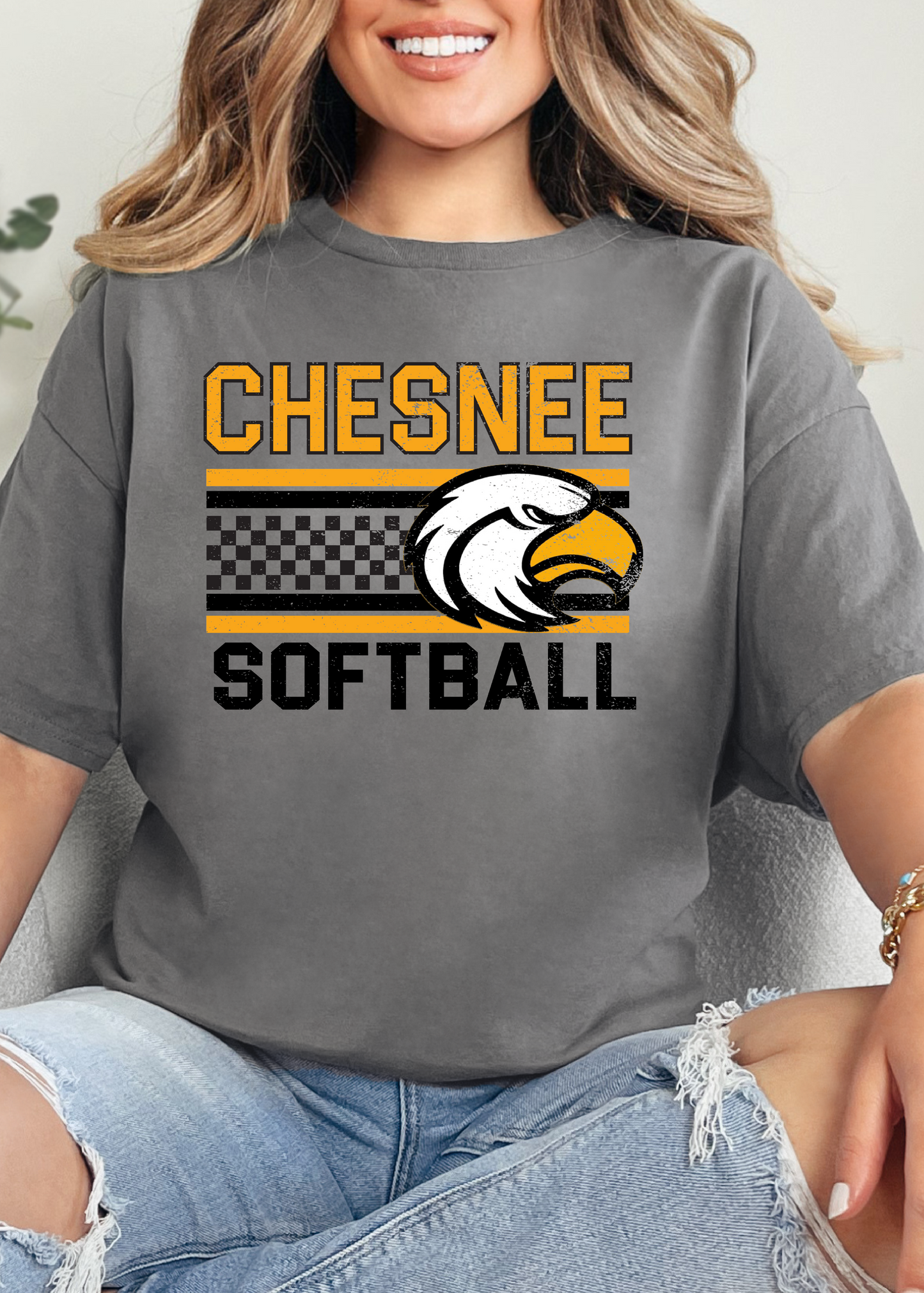 CHS Checkered Softball Merch