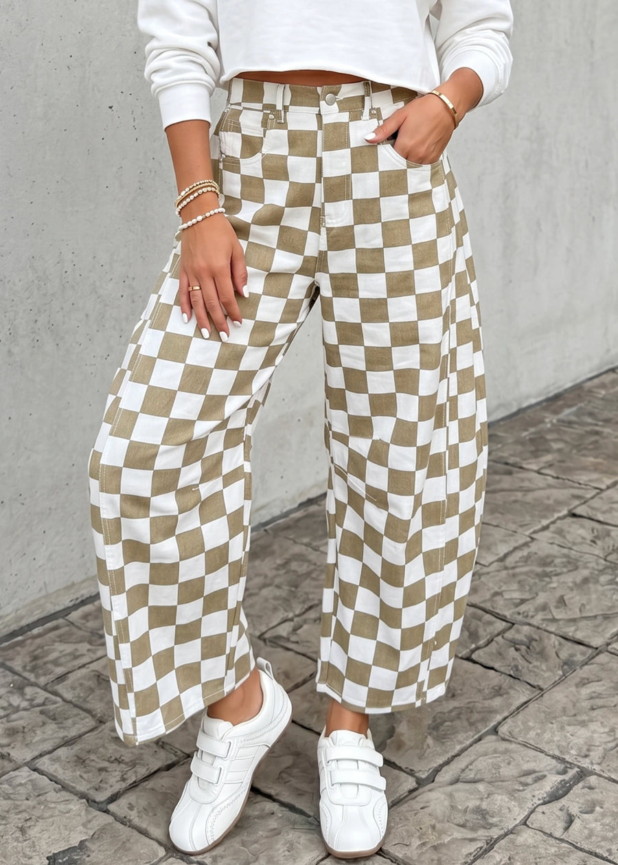 Checkmate Barrel Jeans