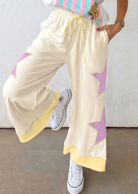 Pastel Pop Patch Pants