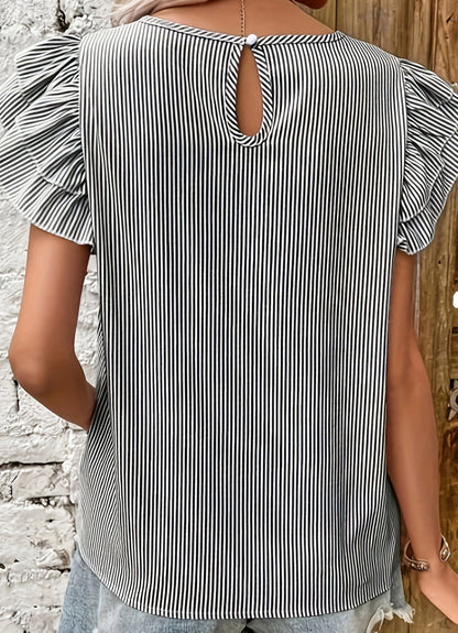 Pinstripe Perfection Top