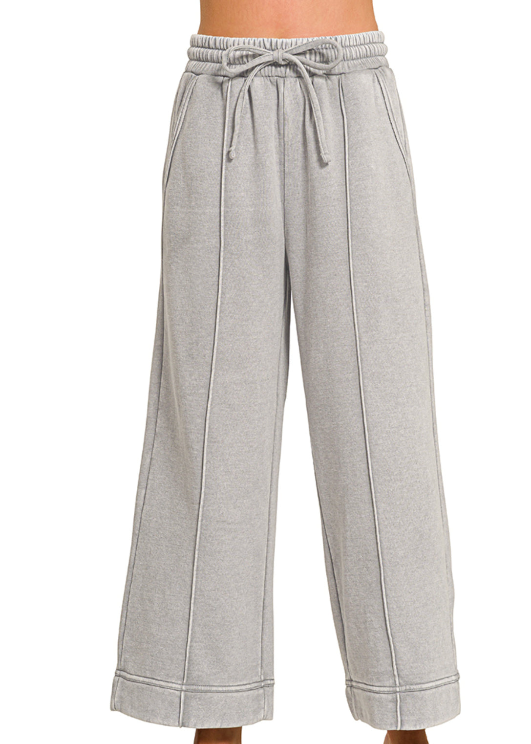 Casual Crush Wide Leg Crop Pants