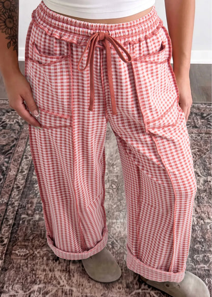 Sweet Southern Gingham Pants