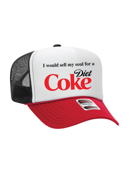 Sell My Soul Diet Coke Trucker Hat