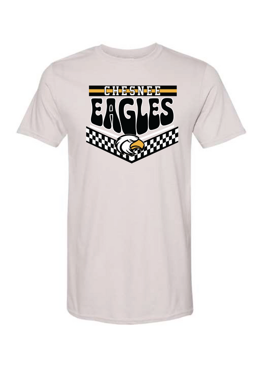 Chesnee Checkered Eagles Tee