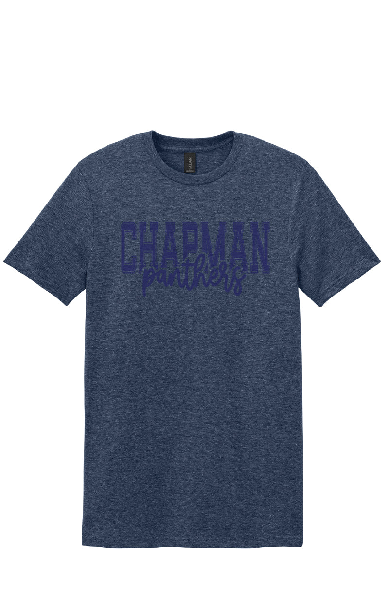 Tone On Tone Varsity Chapman Panthers Tee