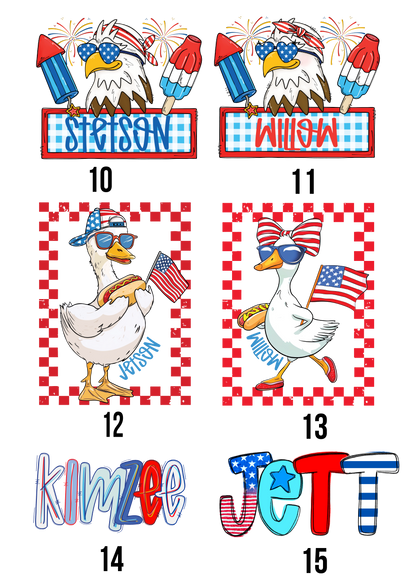BUILD YOUR OWN PATRIOTIC TEE