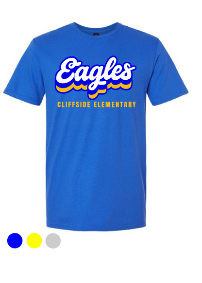 Cliffside Shadow Font Graphic Tee