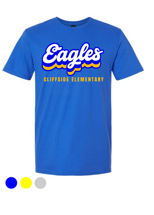 Cliffside Shadow Font Graphic Tee