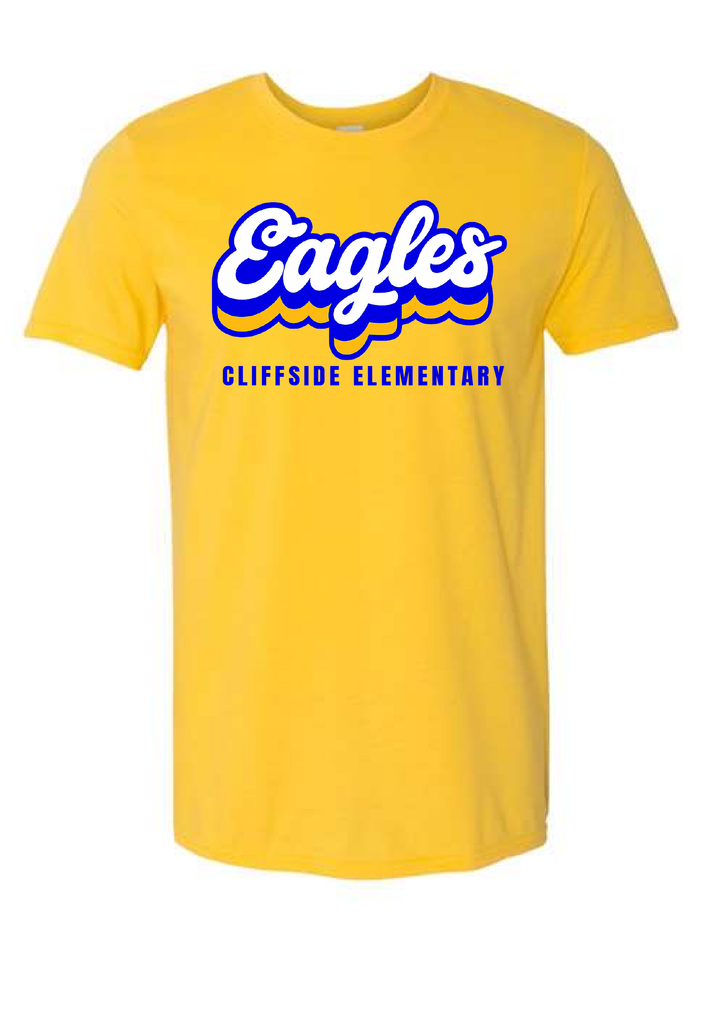 Cliffside Shadow Font Graphic Tee