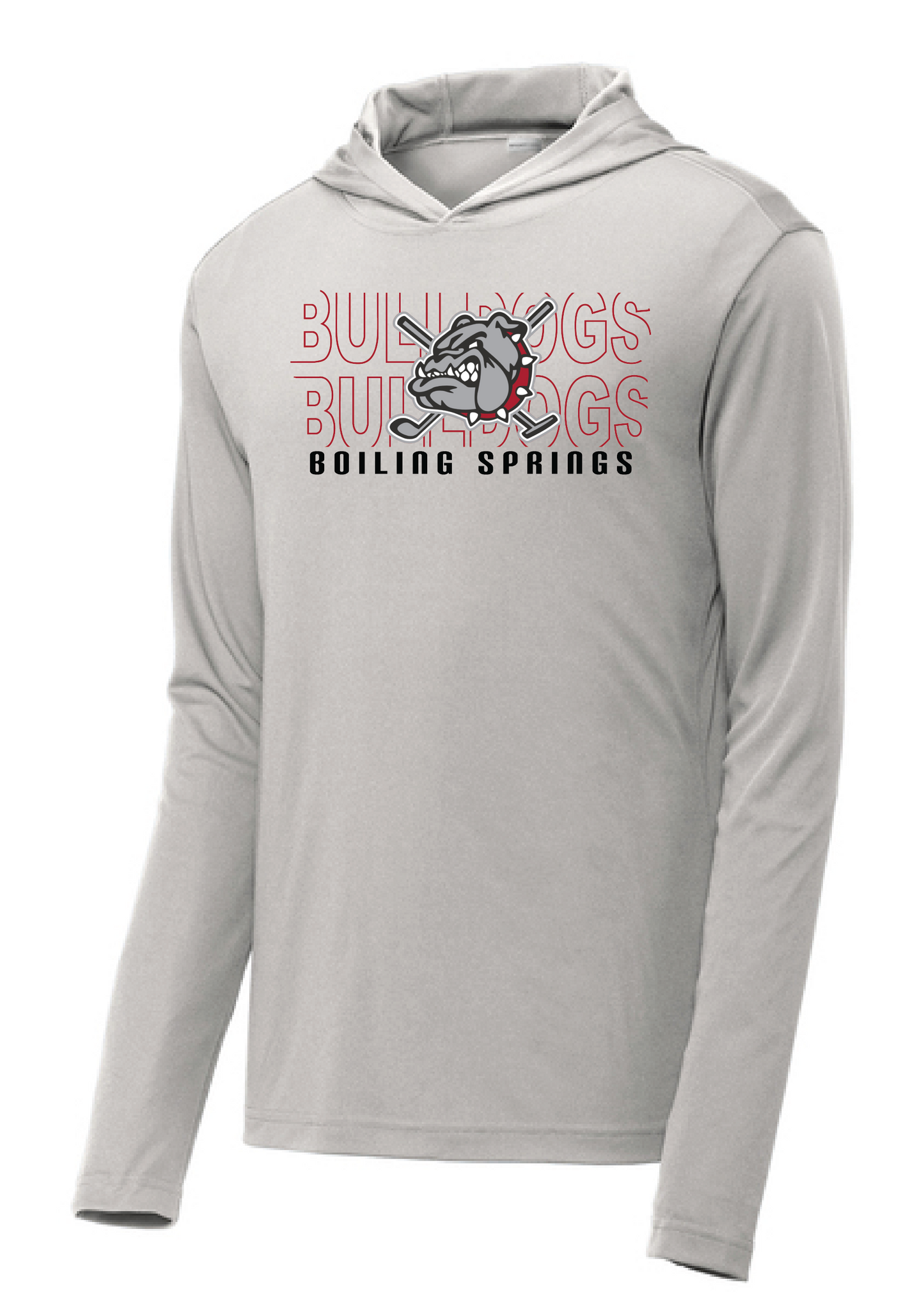 Boiling Springs Stacked Retro Graphic