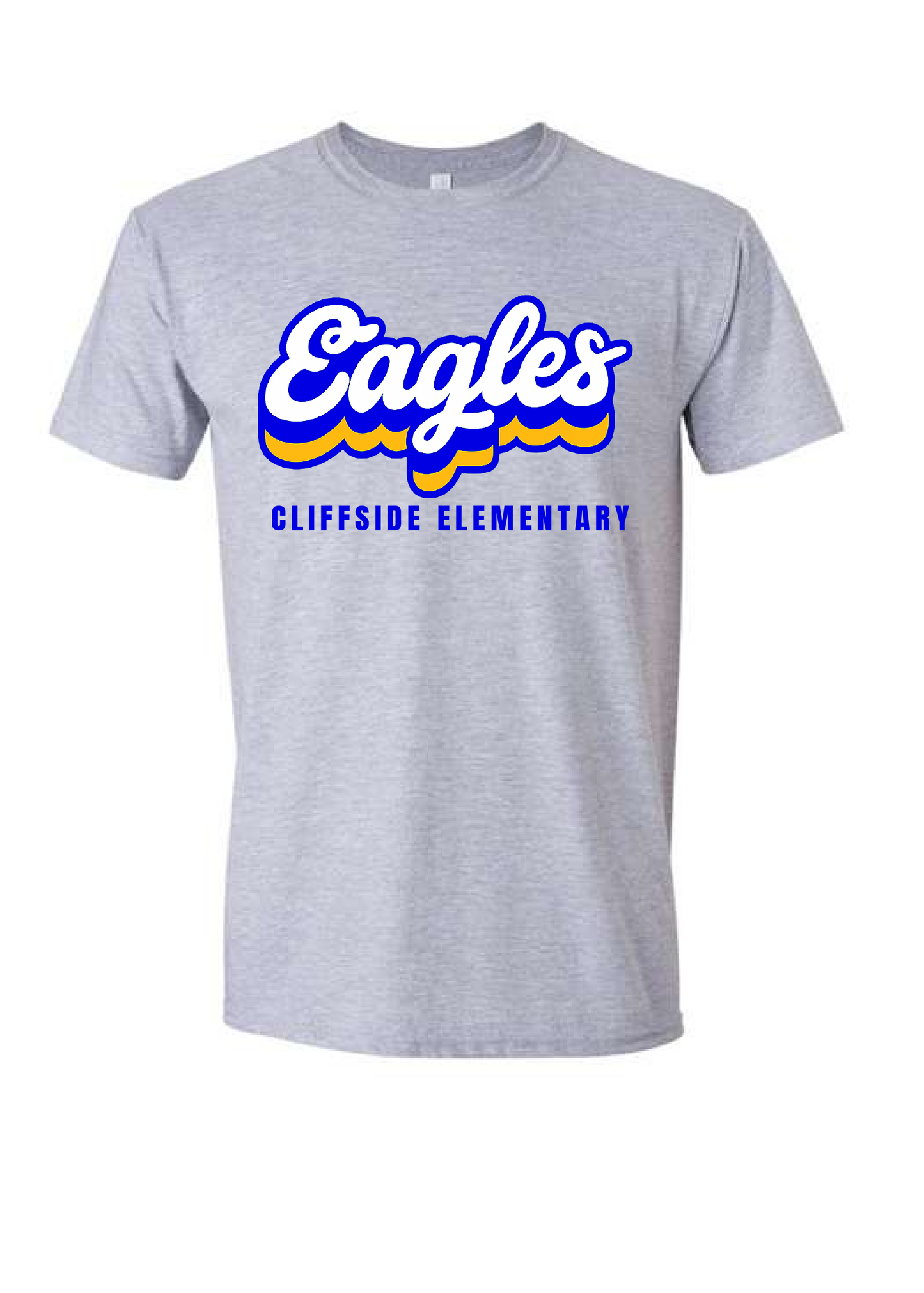 Cliffside Shadow Font Graphic Tee