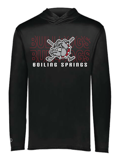 Boiling Springs Stacked Retro Graphic